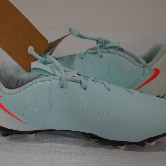 Nike JR Phantom GX II Academy FG/MG Mint/Atomic Red/Off Noir Size 5.5Y (New) - Picture 8 of 13